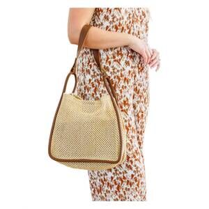 NEW 123 AMORE road less traveled handbag in coffee